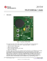 Preview for 2 page of Texas Instruments TPL5111EVM User Manual