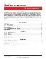 Предварительный просмотр 1 страницы Texas Instruments TPS1HC30-Q1 User Manual