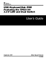 Preview for 1 page of Texas Instruments TPS2149 User Manual