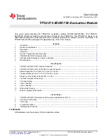 Texas Instruments TPS2373-4EVM-758 User Manual предпросмотр