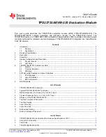 Preview for 1 page of Texas Instruments TPS23753AEVM-235 User Manual