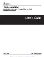 Texas Instruments TPS2375EVM User Manual предпросмотр