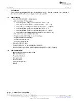 Preview for 2 page of Texas Instruments TPS25921XEVM-637 User Manual