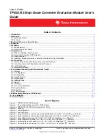 Предварительный просмотр 1 страницы Texas Instruments TPS53313EVM-078 User Manual