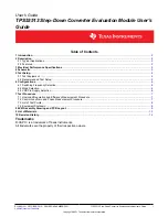 Preview for 1 page of Texas Instruments TPS53513 User Manual