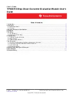 Предварительный просмотр 1 страницы Texas Instruments TPS53515 User Manual