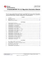 Texas Instruments TPS54202HEVM-716 User Manual предпросмотр