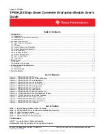 Texas Instruments TPS54233 User Manual предпросмотр