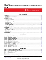 Texas Instruments TPS54320 User Manual предпросмотр