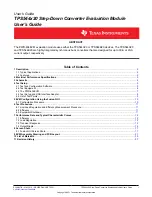 Texas Instruments TPS544 20 Series User Manual предпросмотр