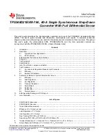 Preview for 1 page of Texas Instruments TPS548D21EVM-784 User Manual