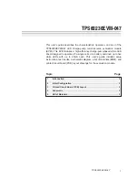 Preview for 7 page of Texas Instruments TPS60230EVM-047 User Manual