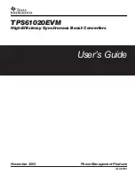 Preview for 1 page of Texas Instruments TPS61020EVM User Manual