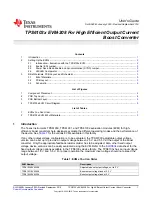 Texas Instruments TPS6103 Series User Manual preview