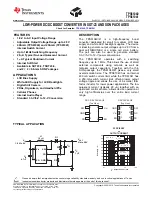 Preview for 1 page of Texas Instruments TPS61040 Manual