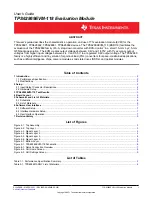 Texas Instruments TPS62869EVM-118 User Manual предпросмотр