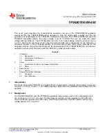 Texas Instruments TPS63070EVM User Manual preview