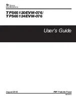 Предварительный просмотр 1 страницы Texas Instruments TPS65120EVM-076 User Manual