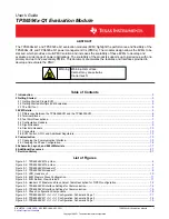 Texas Instruments TPS6593EVM User Manual предпросмотр