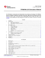 Texas Instruments TPS6594-Q1 Series User Manual preview