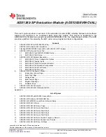 Preview for 1 page of Texas Instruments TPS7A4501-SP User Manual