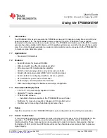 Texas Instruments TPS8804 User Manual предпросмотр