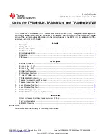 Texas Instruments TPSM84424EVM User Manual предпросмотр