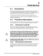 Preview for 107 page of Texas Instruments TravelMate 5000 Series Maintenance Manual