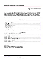 Texas Instruments TRF0206-SP User Manual preview