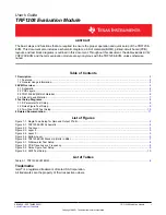 Texas Instruments TRF1208-EVM User Manual предпросмотр