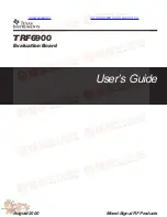 Preview for 1 page of Texas Instruments TRF6900 User Manual