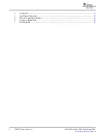 Preview for 2 page of Texas Instruments TSW3003 Manual