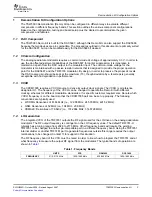 Preview for 3 page of Texas Instruments TSW3003 Manual