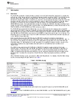 Preview for 3 page of Texas Instruments TSW308 Series User Manual