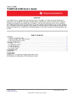 Texas Instruments TUSB1142 User Manual предпросмотр