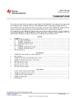 Texas Instruments TUSB522P User Manual preview