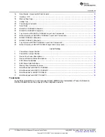 Preview for 2 page of Texas Instruments TUSS44 0 Series User Manual