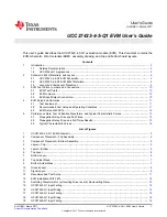 Preview for 1 page of Texas Instruments UCC27423-Q1 User Manual