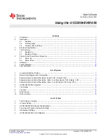 Preview for 1 page of Texas Instruments UCC5304EVM-035 User Manual