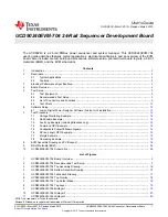 Texas Instruments UCD90240EVM-704 User Manual предпросмотр