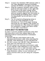 Предварительный просмотр 4 страницы Texas Instruments UM1381 Operating Manual