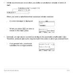 Preview for 250 page of Texas Instruments Voyage 200 User Manual