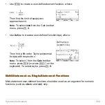 Preview for 269 page of Texas Instruments Voyage 200 User Manual