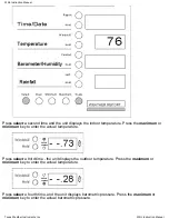 Preview for 9 page of Texas Instruments Weather Report Logger WRL-128 Manual