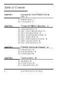 Preview for 4 page of Texas Microsystems P5000HX Series User Manual