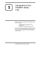 Preview for 5 page of Texas Microsystems P5000HX Series User Manual