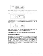 Preview for 11 page of Texas Weather Instruments Weather Report WR-25 Instruction Manual