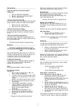 Preview for 6 page of Texas 461 TR/W User Manual