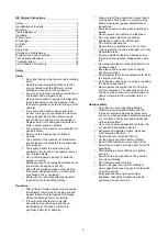 Preview for 9 page of Texas 461 TR/W User Manual