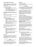 Предварительный просмотр 32 страницы Texas 7011BE Instruction Manual